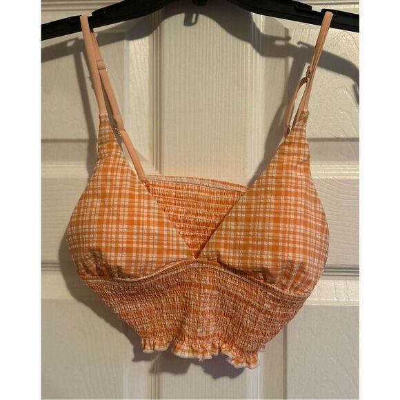 Seamolly 2 Piece Gingham Swimsuit Size Medium - Picture 2 of 7